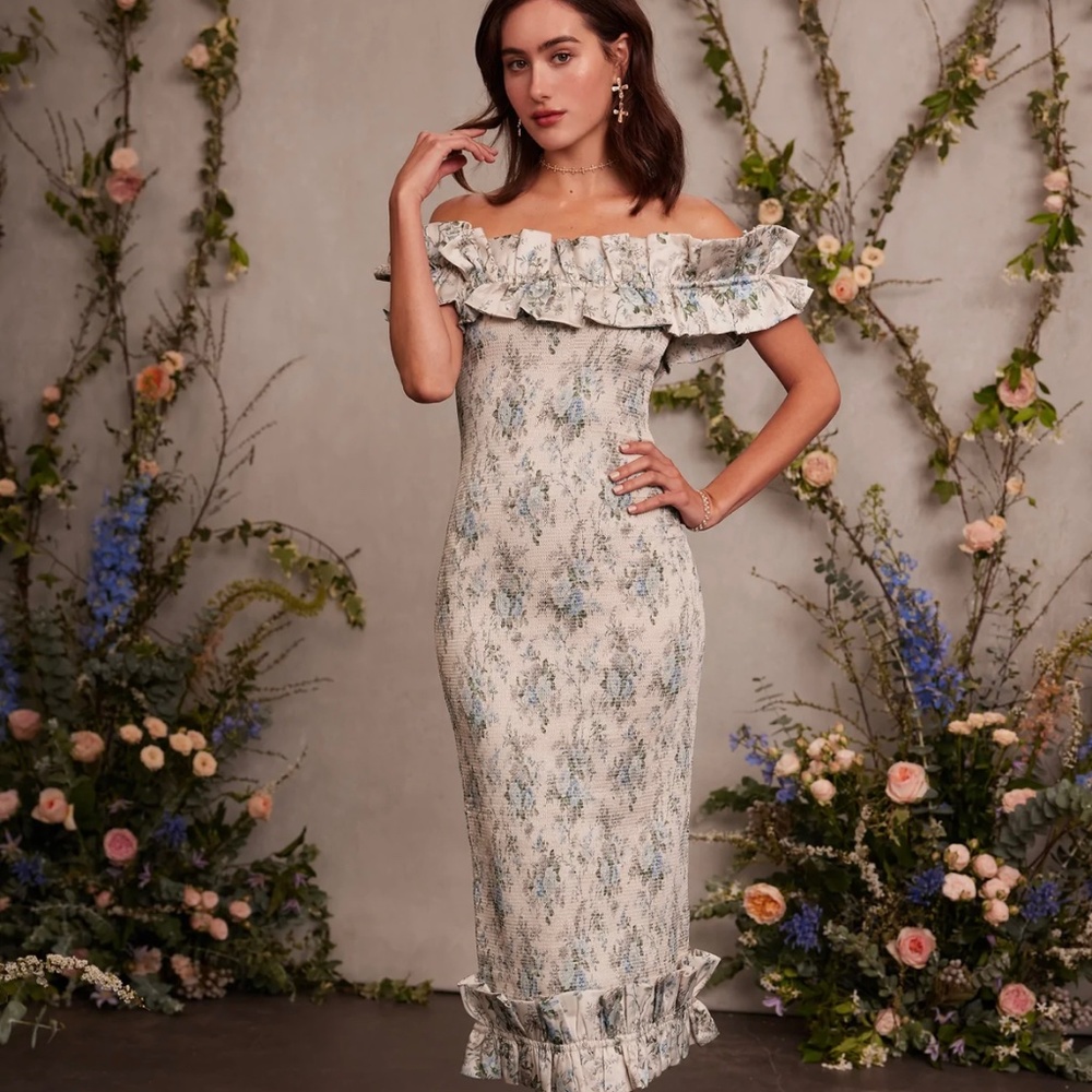 V Chapman Lilac Dress